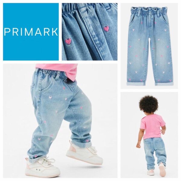 شلوار جین گلدوزی اورجینال PRIMARK-کد 10415