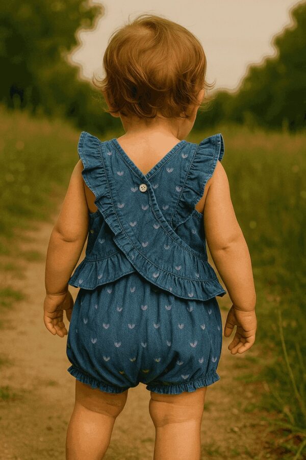 رامپر جین کاغذی مجلسی-کد 10546