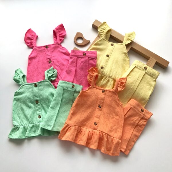 ست تاپ و شلوارک برند MAMAS mini-کد 10534