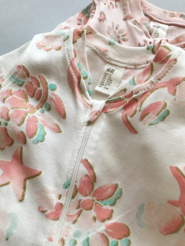 رامپر دو زیپه h&m-کد 10528