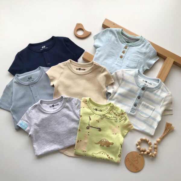 بادی آستین کوتاه socute و h&m-کد 10554