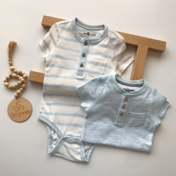 بادی آستین کوتاه socute و h&m-کد 10554