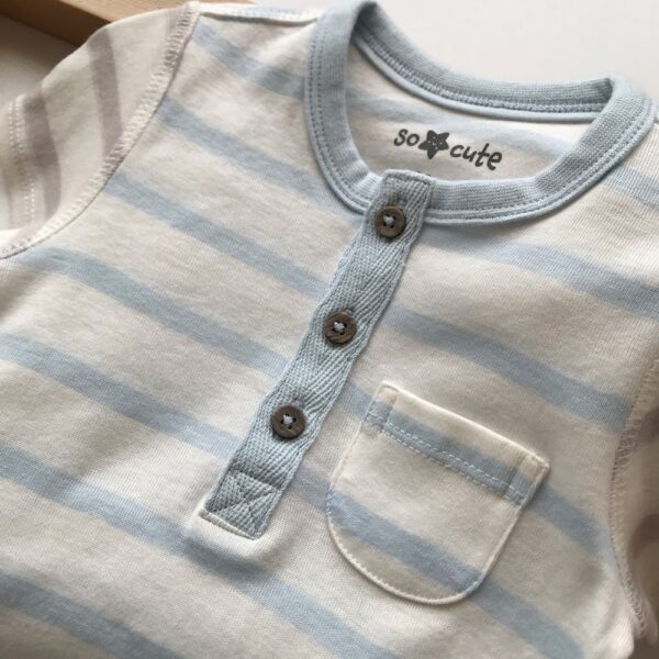 بادی آستین کوتاه socute و h&m-کد 10554
