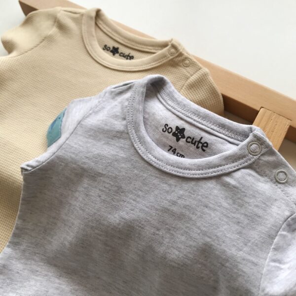 بادی آستین کوتاه socute و h&m-کد 10554