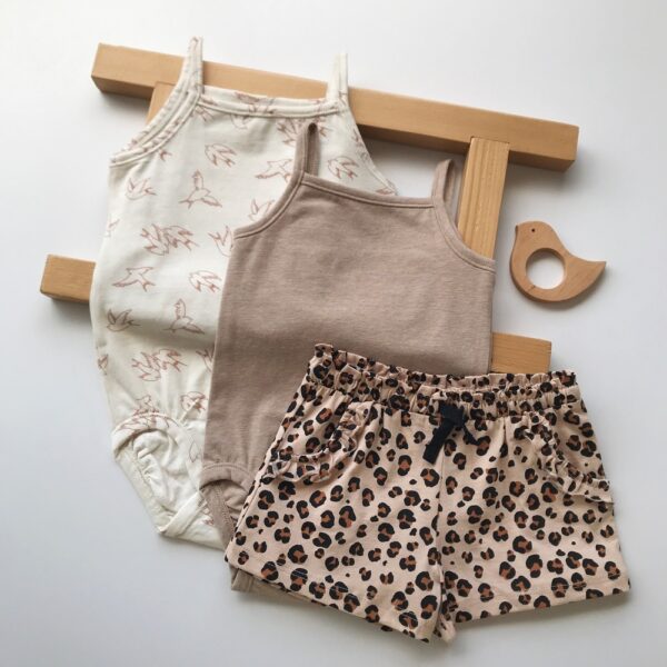 بادی بندی h&m و شلوارک-کد 10550
